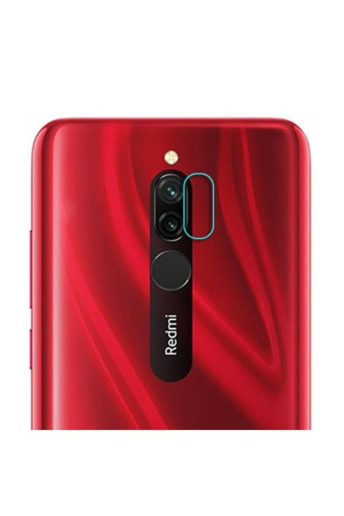 Xiaomi Redmi 8 Tempered Kamera Koruyucu Kırılmaz Cam - Şeffaf