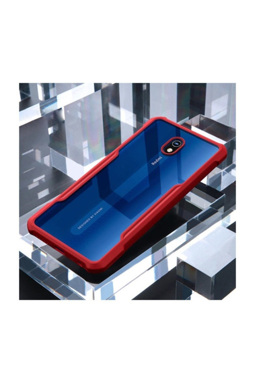 Xiaomi Redmi 8A Shok Absorption Pc+Tpu Darbe Emici Kılıf Kırmızı