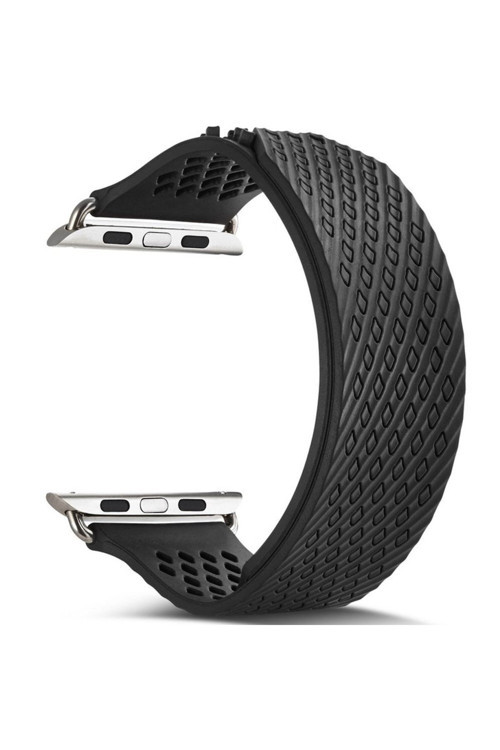 Ally Apple Watch 7 45Mm 6-5-4 44Mm Kordon Kayış Camyse Premium Soft 3-2-1 42Mm Siyah