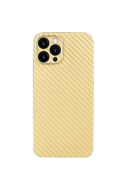 Ally Iphone 11 Pro Max Uyumlu Luxury Renkli Tempered Arka Koruma Kamera Koruma Gold