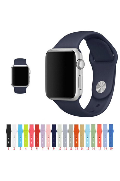 Ally Apple Watch 7 45Mm 6-5-4 44Mm Silikon Kordon Kayış 3-2-1 42Mm
