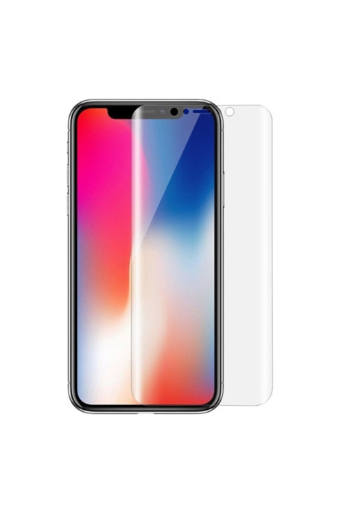 Iphone 11 Pro,İphone X Xs 3D Pet Full Kaplama Darbe Emici Ekran Koruyucu - Şeffaf