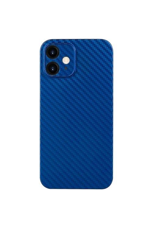 Ally Iphone 11 Uyumlu 6.1 Luxury Renkli Tempered Arka Koruma Kamera Koruma Mavi