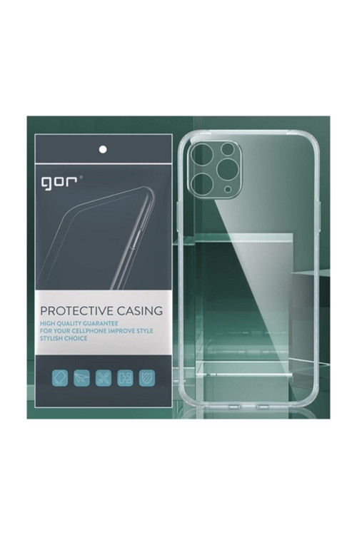Gor Iphone 11 Pro 5.8 Inch (2019) Kamera Korumalı Ultra Slim Tpu Kılıf Şeffaf