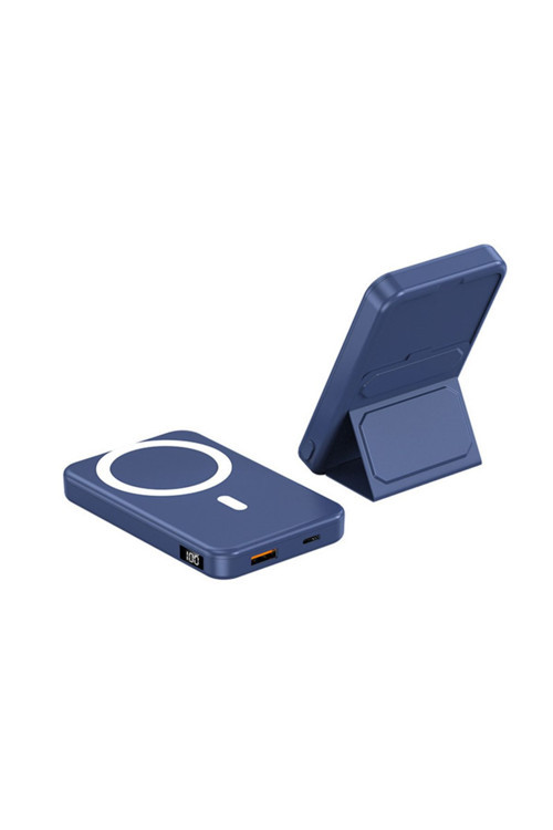 A27 10000Mah Pd 15W - 22.5W Magsafe Uyumlu Hızlı Şarj Powerbank Lacivert