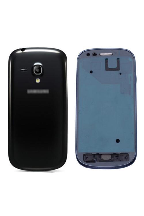 Ally Samsung Galaxy S3 Mini I8190 Için Full Kasa Kapak Siyah