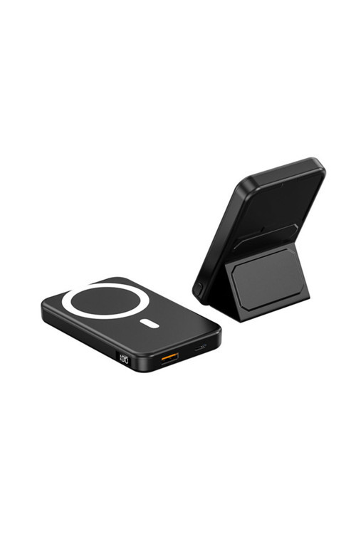A27 10000Mah Pd 15W - 22.5W Magsafe Uyumlu Hızlı Şarj Powerbank Siyah