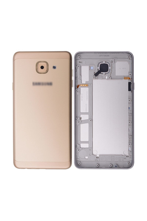 Samsung Galaxy J7 Max Için Arka Pil Batarya Kapağı Gold
