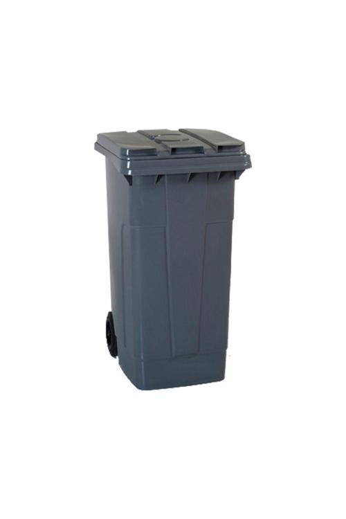 240 Lt Gri Çöp Konteyneri (Isıya Dayanıklı)