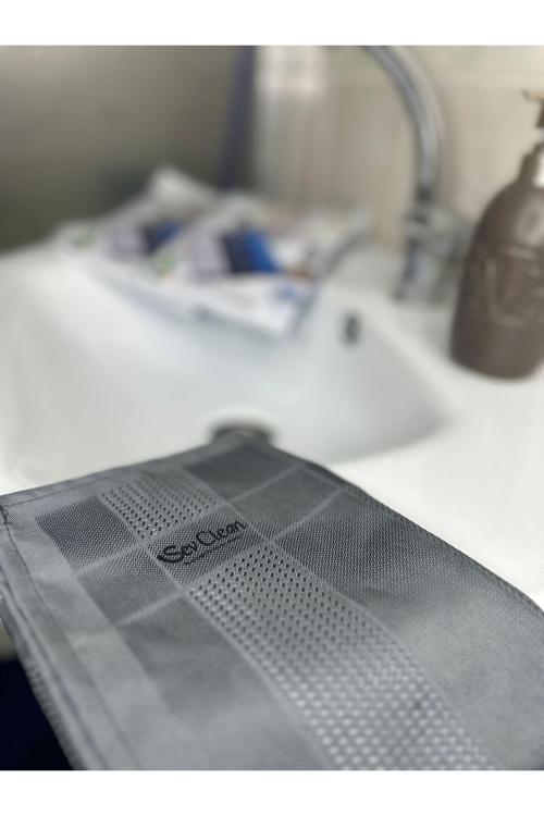 Sev Clean Mikrofiber Temizlik Cam Ayna Ocak Bezi 3'Lü 40 X 60 Cm
