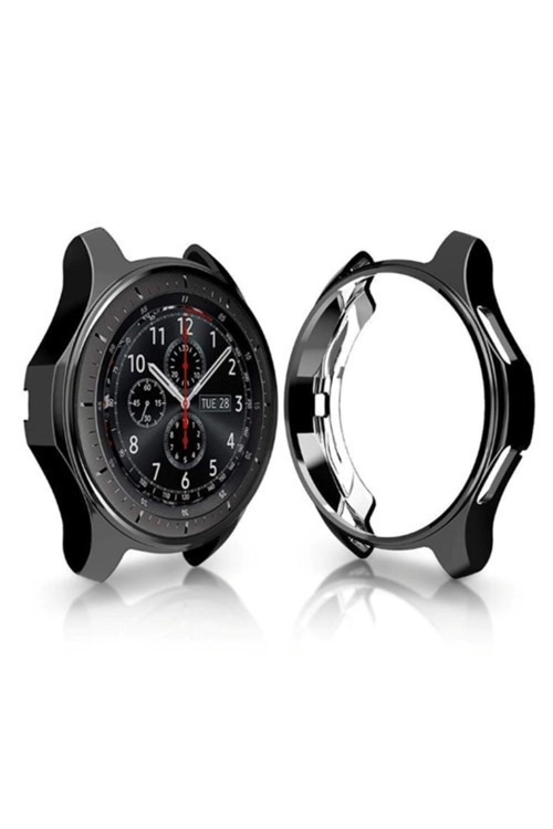 Sm Galaxy Watch 3 41Mm Bumper Koruyucu Silikon Kılıf - Siyah