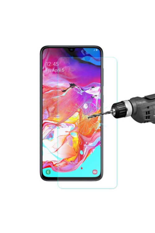 Ally Samsung Galaxy A70 Tempered Kırılmaz Cam Ekran Koruyucu Şeffaf