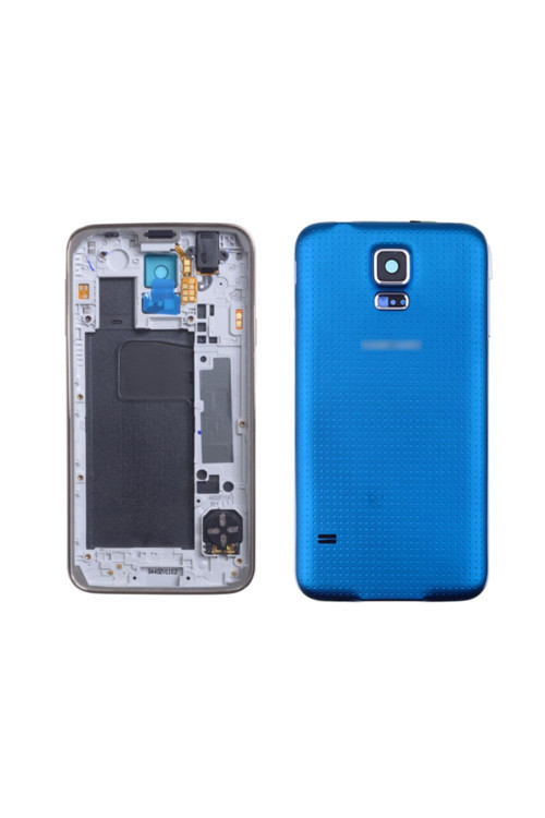 Ally Samsung Galaxy S5 I9600 G900 İçin Full Kasa Kapak Siyah