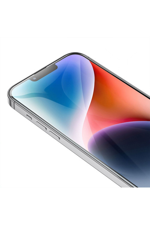 9D İphone 15 Plus Tempered Kırılmaz Cam Ekran Koruyucu Şeffaf