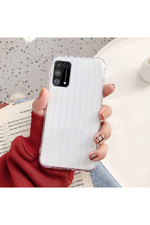 Samsung Galaxy M31 Trunk Lines Ince Soft Silikon Kılıf