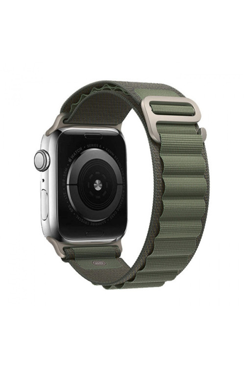 Apple Watch 7-8 41Mm 6-5-4 40Mm Alpine Loop Kayış Kordon 3-2-1 38Mm Haki