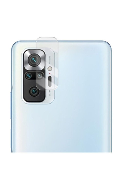 Xiaomi Redmi Note 10 Pro-Note 10 Pro Max Tempered Cam Kamera Koruyucu Şeffaf