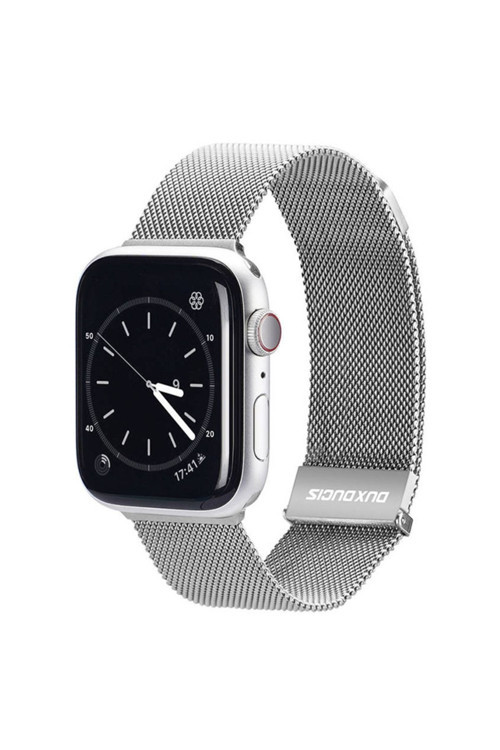 Apple Watch 38/40/41Mm İçin Milanese Premium Milano Loop Kayış Kordon Gümüş