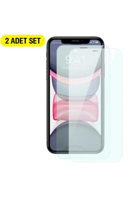 Baseus Crystal 0.3Mm Iphone 11 - Xr Tempered Ekran Koruyucu 2 Adet Set Şeffaf