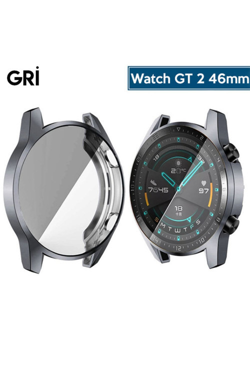 Huawei Watch Gt2 46Mm 360 Koruma Ultra İnce Silikon Kılıf