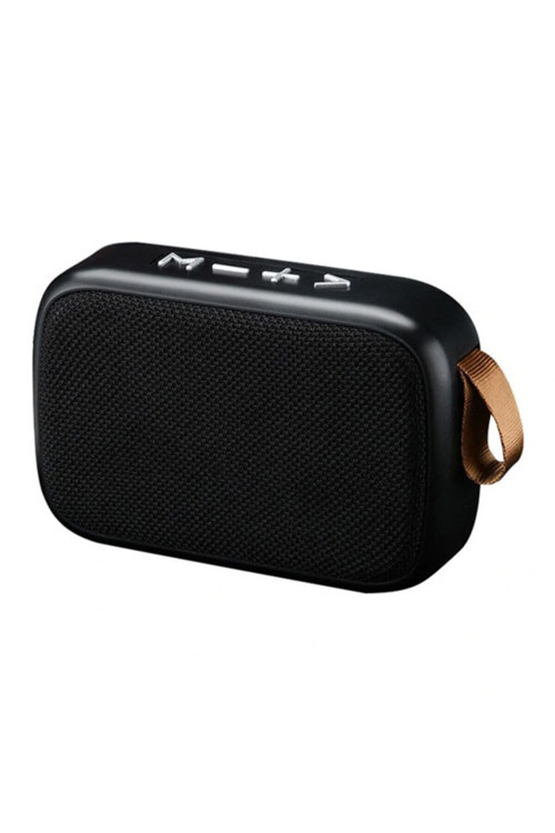 Kuulaa G2 Mini Kablosuz Bluetooth 4.2 Hoparlör 3D Stereo Müziki Fm Tf Siyah