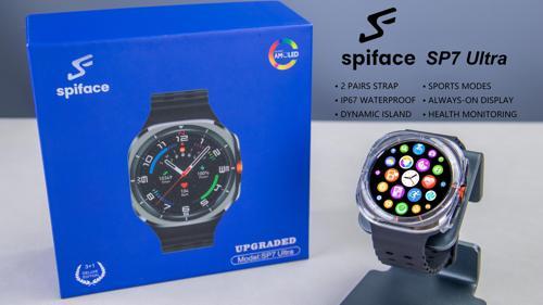Spiface Sp7 Ultra Amoled Ekran Akıllı Saat Uzun Pil Ömürlü