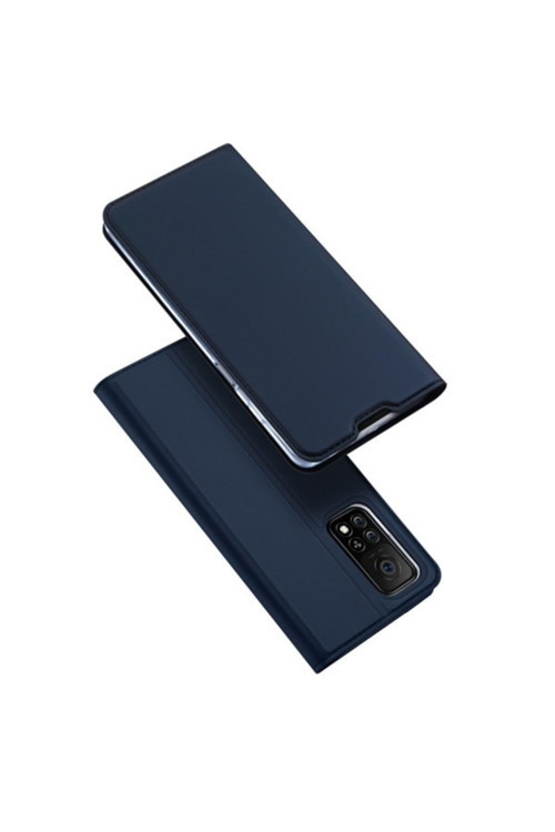 Dux Ducis Xiaomi Mi 10T- Mi 10T Pro Kılıf Kapaklı Flip Cover Kılıf Skin Pro Series Kılıf Lacivert