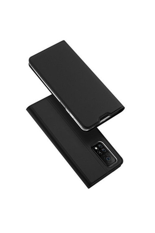 Dux Ducis Xiaomi Mi 10T- Mi 10T Pro Kılıf Kapaklı Flip Cover Kılıf Skin Pro Series Kılıf Siyah