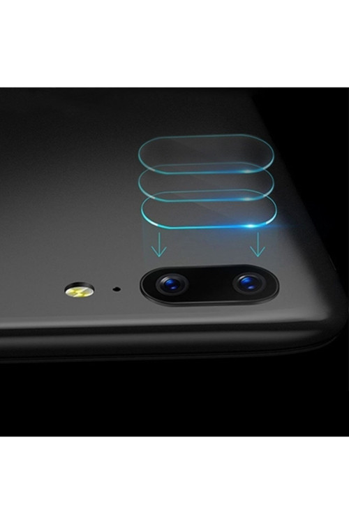 Gor Oneplus 6 Nano Kamera Koruyucu 3 Adet Set - Şeffaf