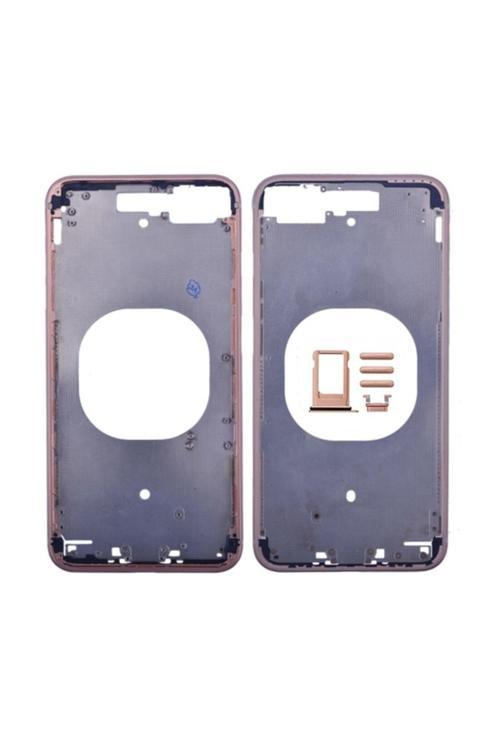 Apple Iphone 8 Plus Orta Kasa Ve Sim Kapağı Tutucu Gold