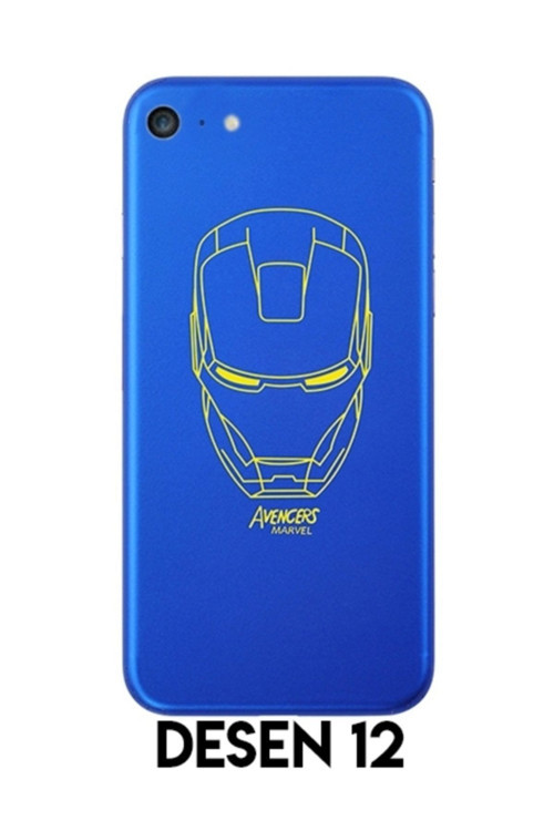 Iphone X Xs Desenli Telefon Kaplaması Arka Sticker Desenli 12