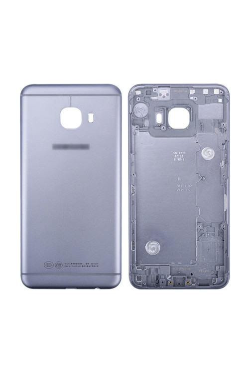 Ally Samsung Galaxy C5 Için Arka Pil Kapak Kasa Gri