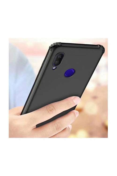 Xiaomi Redmi Note 7 Anti-Drop Darbe Emici Silikon Kılıf Siyah