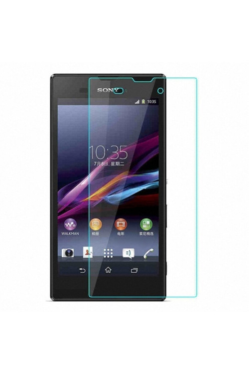Sony Xperia T3 Kırılmaz Cam Ekran Koruyucu Rz