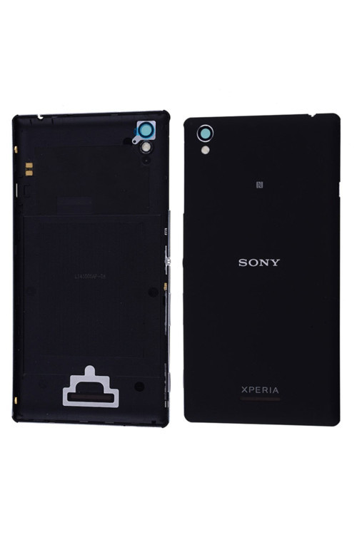 Sony Xperia T3 Uyumlu Arka Pil Batarya Kapağı Siyah