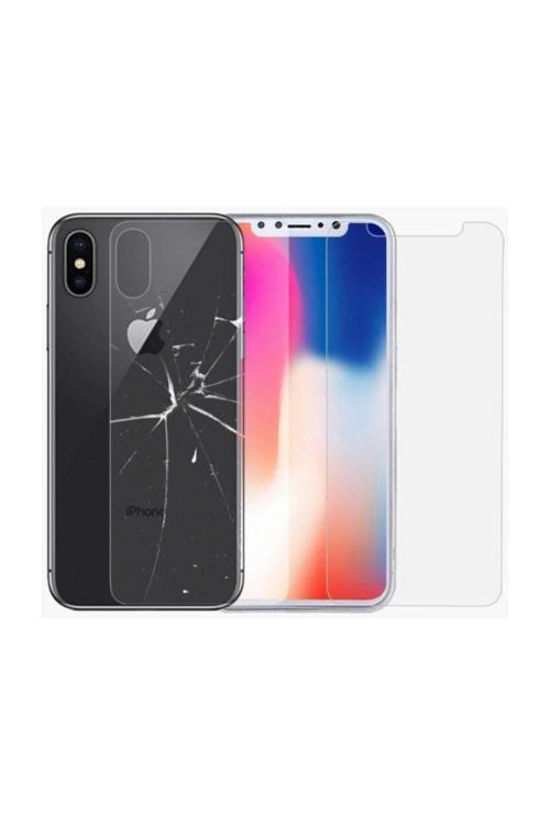 Iphone X Xs Kırılmaz Ön Ve Arka Cam Ekran Koruyucu
