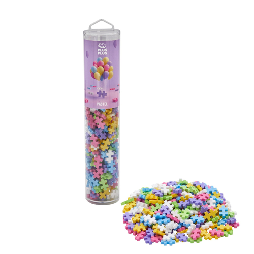 PLUS-PLUS PASTEL MIX  / 240 PCS / TUBE