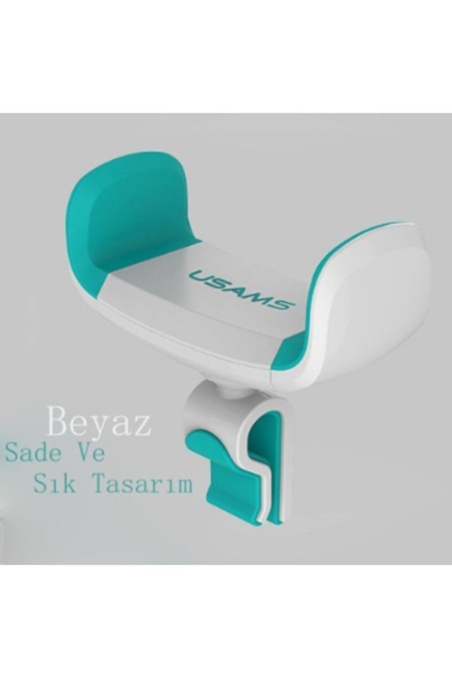 Usams Us-Zj004 360 Derece Unıversal Best Kalıte Araç Tutucu-Beyaz