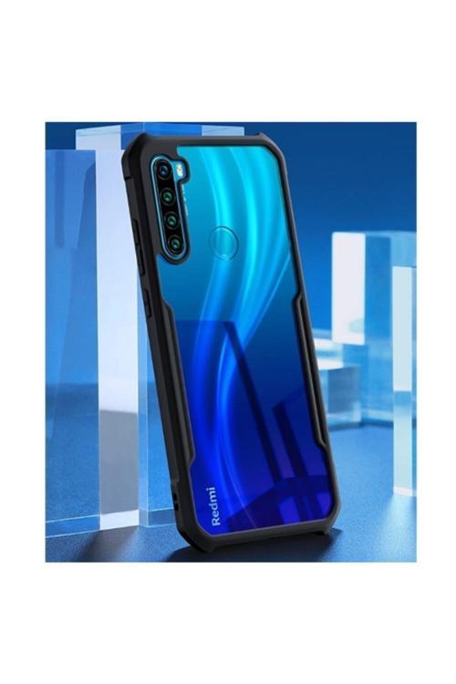 Xiaomi Redmi Note 8 Shok Absorption Pc+Tpu Darbe Emici Kılıf Siyah