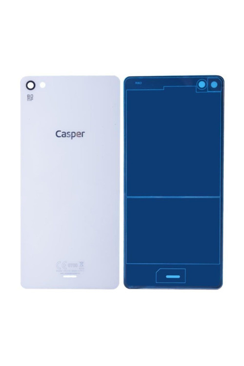 Casper Via V10 Arka Pil Batarya Kapağı Beyaz