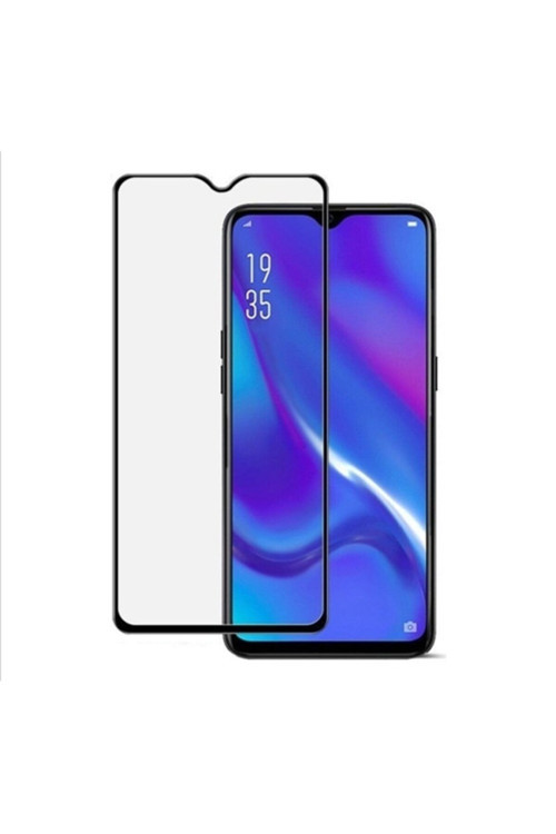 Oppo Rx17 Pro 3D Full Kaplama Kırılmaz Cam Ekran Koruyucu - Siyah