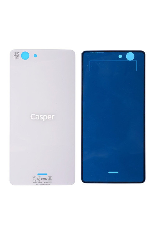 Casper Via V8C Arka Pil Batarya Kapağı - Beyaz