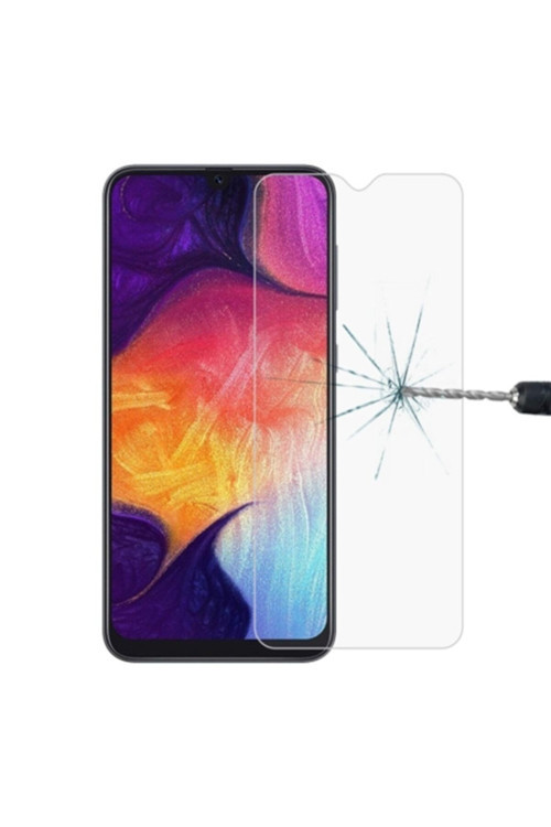 Ally Galaxy A20/A30/A50/M30 Tempered Kırılmaz Cam Ekran Koruyucu Şeffaf