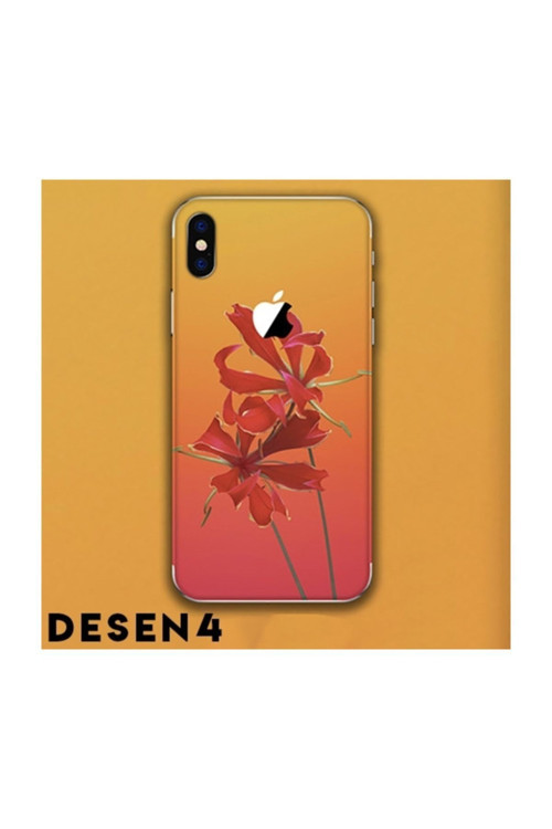 Iphone X Xs Tayvan Kalite Resmi Duvar Kağıdı Telefon Kaplaması Sticker Desenli 4