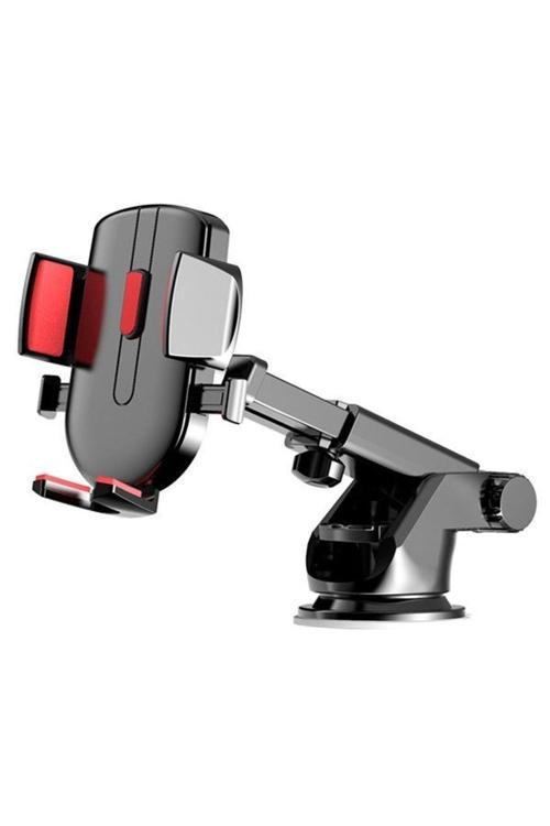 Ally A052B Teleskopik 360 Cep Telefonu Araba-Araç Tutucu Kırmızı