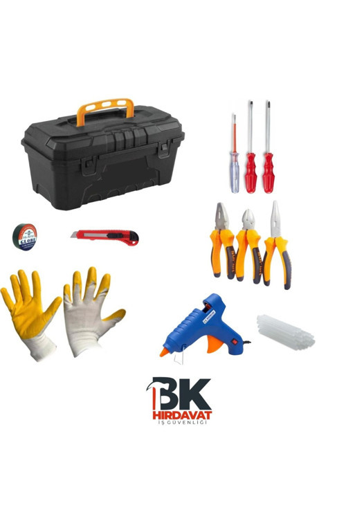Bk Portatif Full+Full Set Hobi Tamir Bakım Çantası 32 Parça