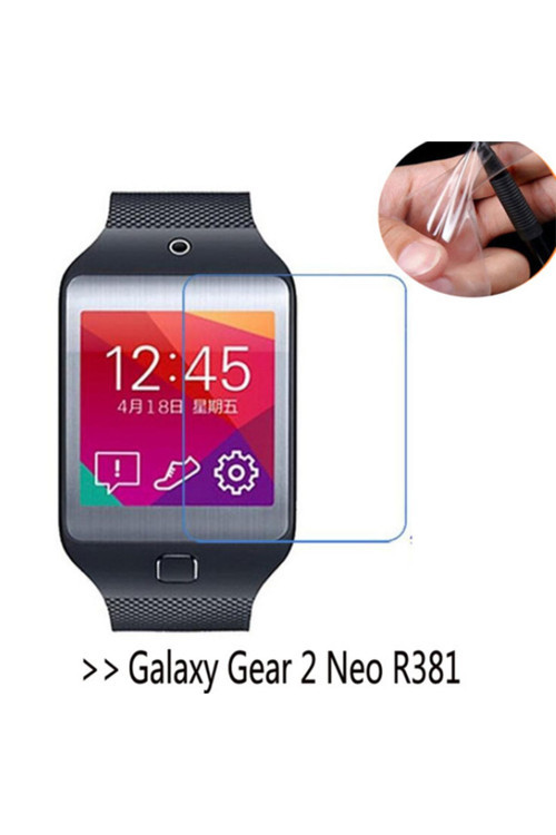 Ally Samsung Gear 2 Neo Sm-R381 Ultra Hd Seffaf Ekran Koruyucu Şeffaf