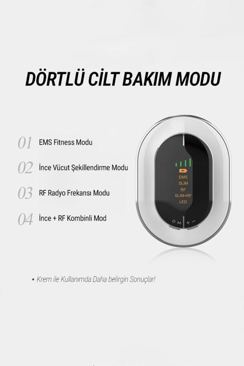 Ems Bölgesel Sıkılaştırma Yüz Masaj Güzellik Ve Selülit Cihazı 4 Farklı Çalışma Modu