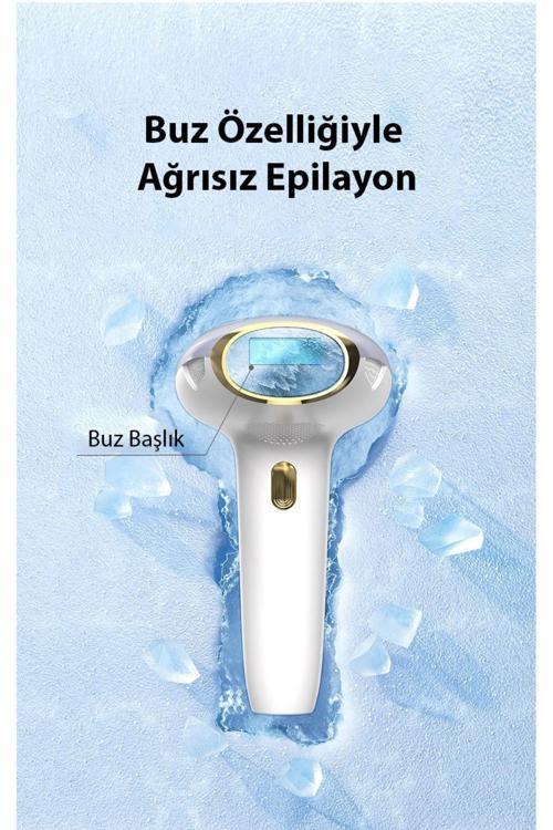 9 Kademeli Buz Lazer Özellikli 999.999 Atımlı Tüm Vücut Kullanıma Uygun Ipl - Epilasyon Cihazı