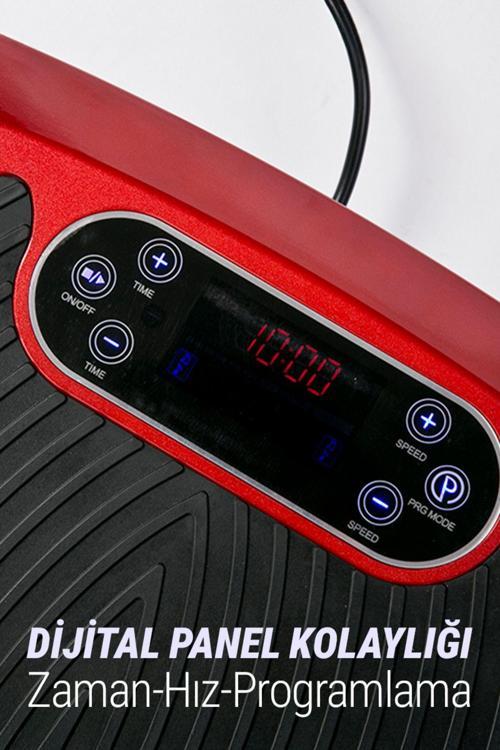 Pro Max 3D Çift Motorlu Titreşimli Egzersiz Spor Masaj Sıkılaşma Zayıflama Selülit Vibration Plate